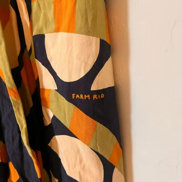 Farm Rio long long cropped dress - Picture 8 of 12